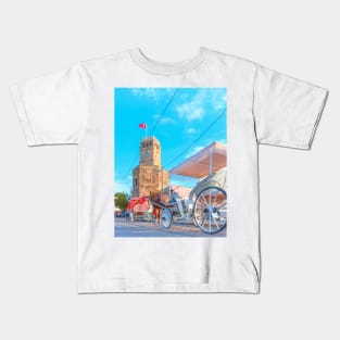 Antalya Clock Tower Kids T-Shirt